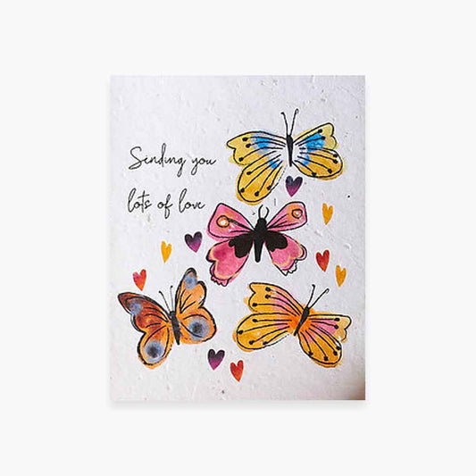 Sending Love Wildflower Seed Card