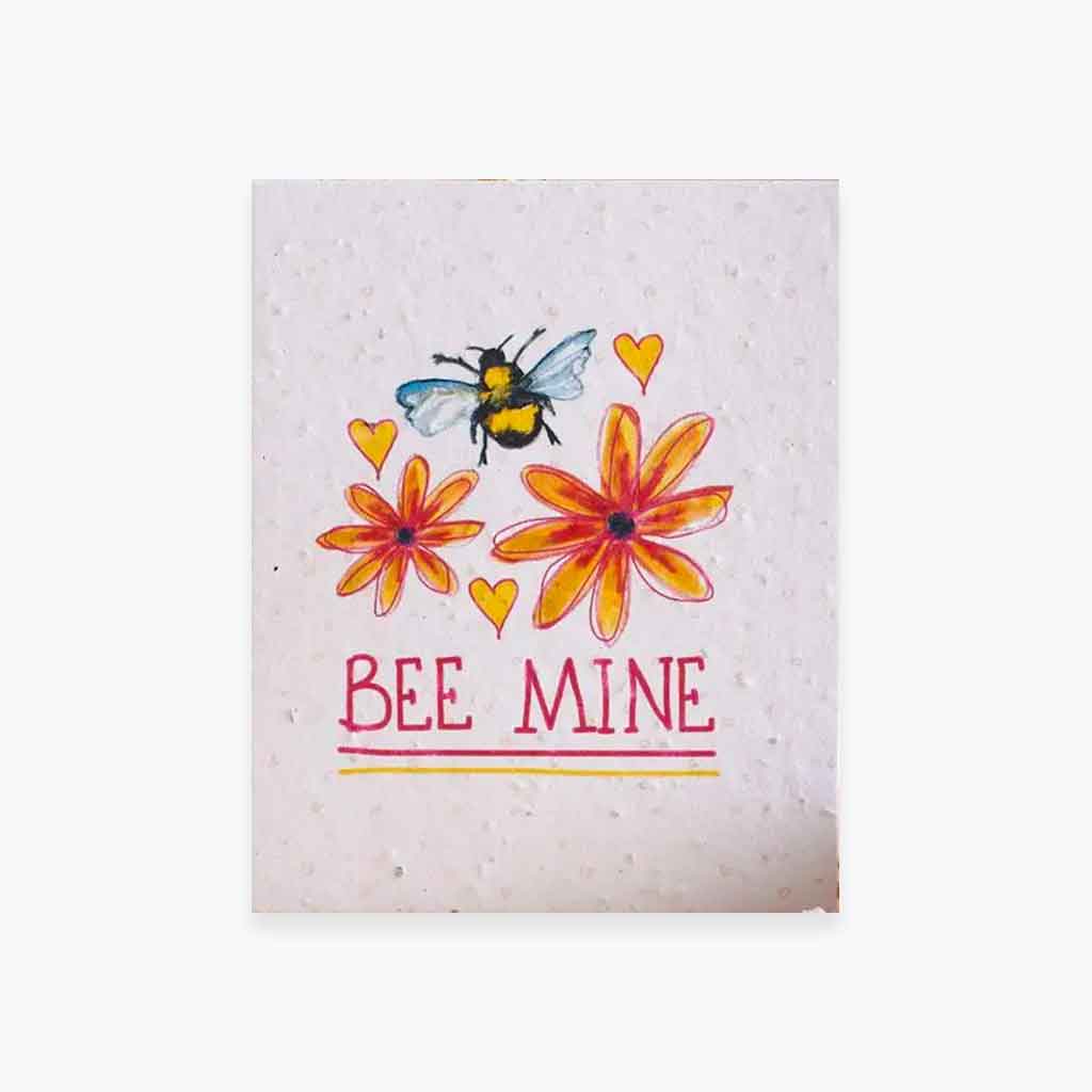 Bee Mine Wildflower Seed Card