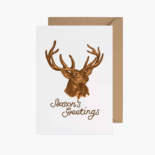 Seasons Greetings - Recycled Card