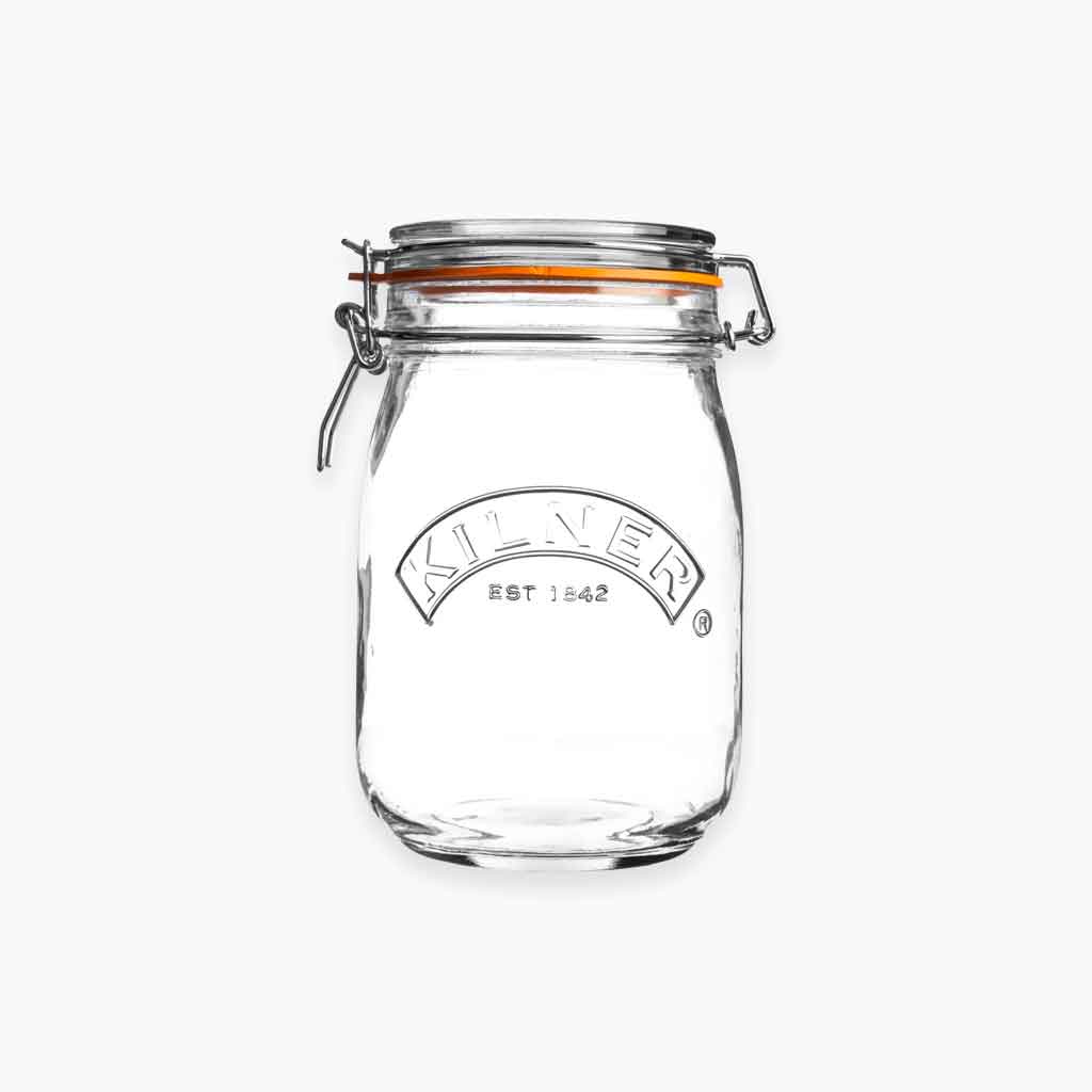 Airtight Clip Top Glass Jars
