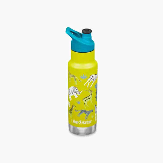 Kids Stainless Steel Insulated 355ml Water Bottle - Sport Cap