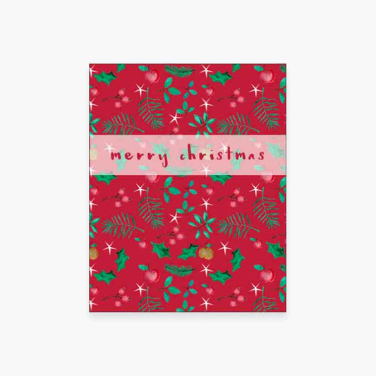 Merry Christmas Wildflower Seed Card