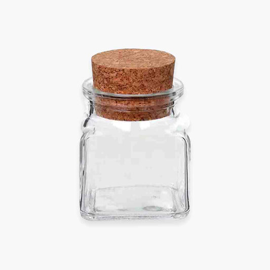 Spice Jar With Cork Lid