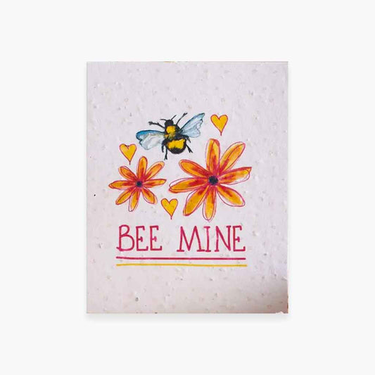 Bee Mine Wildflower Seed Card